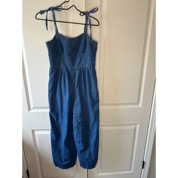 Tie-Shoulder Corset Cami Jumpsuit - Picture 3 of 5